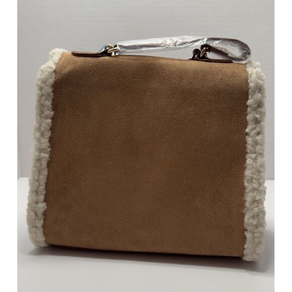 Badgley Mischka Fur‎ Border Satchel Bag NWT - Picture 4 of 9